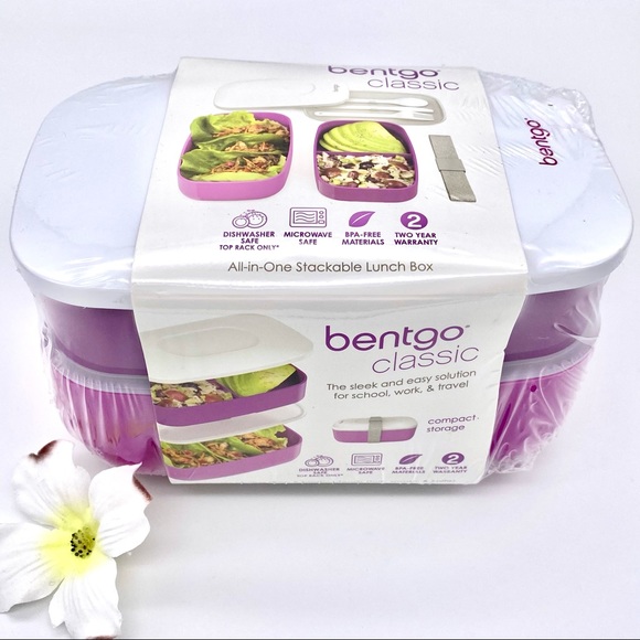 NWT Bentgo Classic Lunch Box, Purple - Picture 8 of 14